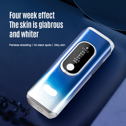 At-Home IPL Hair Removal Handset with Ice Cooling Function, 990K Flashes, 12J Energy