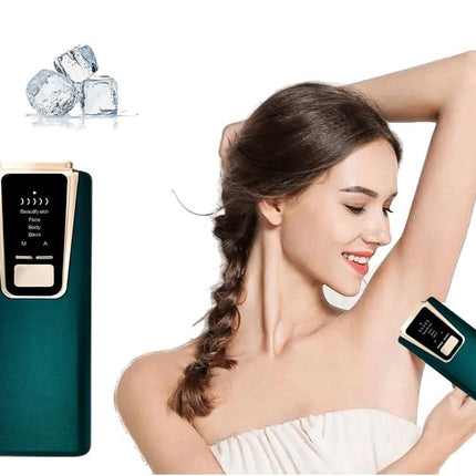 Home IPL Hair Removal Device with Freezing Function & Auto Flash Mode
