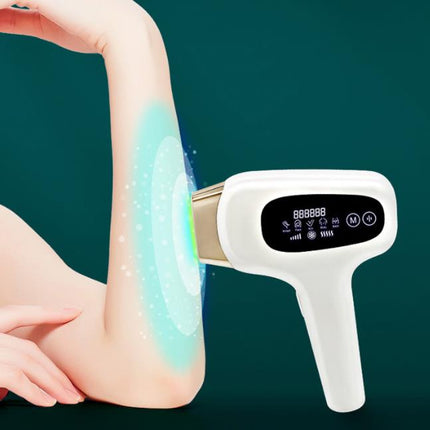 Plug-In IPL Hair Removal System 990K Flashes with Quartz Lamp & 5-Level Control