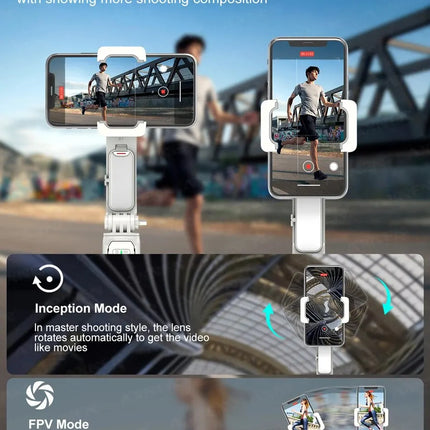 Compact 3-Axis Anti-Shake Gimbal for Smartphones – 280g Load, 6 Hour Runtime