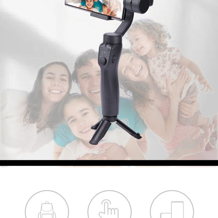 Cordless 3-Axis Camera Gimbal Stabilizer 2500mAh with Horizontal & Vertical Switch