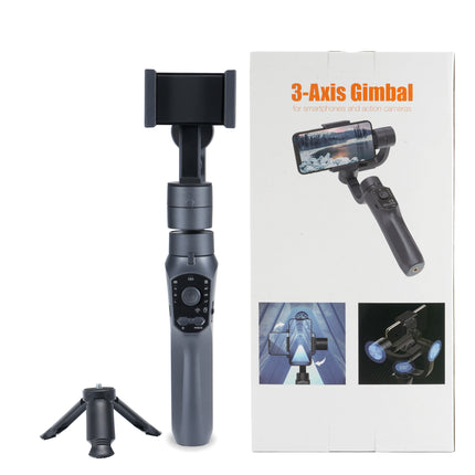 Portable 3-Axis Gimbal for Smartphone with Zoom, Slow Motion & FPV Modes