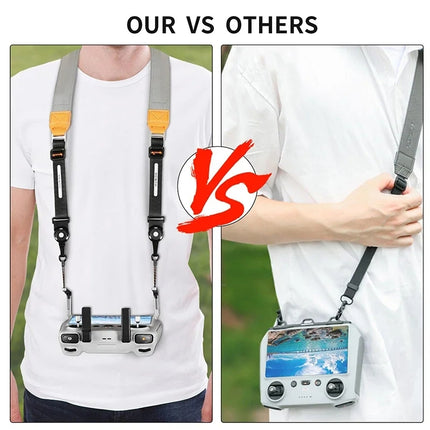 Portable Remote Controller Neck Strap with Adjustable Lanyard for Drone Controllers