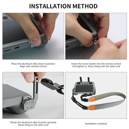 Portable Remote Controller Neck Strap with Adjustable Lanyard for Drone Controllers