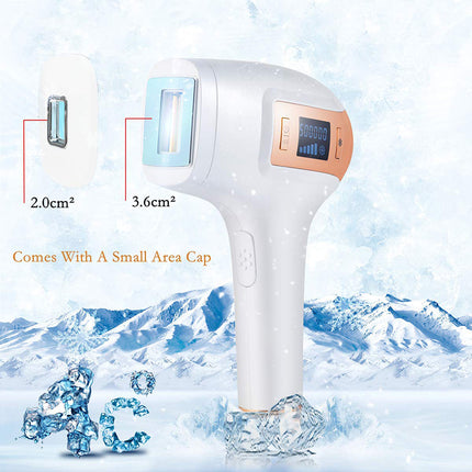 Portable IPL Laser Hair Removal Handset with Ice Cooling for Home Use