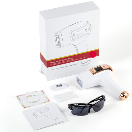 Portable IPL Laser Hair Removal Handset with Ice Cooling for Home Use