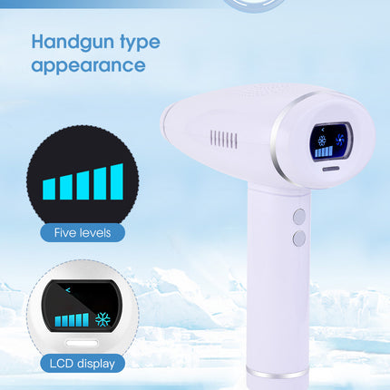 Advanced IPL Hair Reduction Device with Ice Comfort System & Multiple Energy Levels