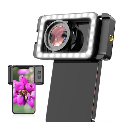 Compact Foldable LED Lighted Magnifying Loupe for Jewellery & Hobbies