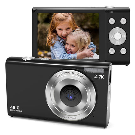 Ultra HD 4K Compact Camera with 48MP Imaging & 2.8-Inch LCD Display