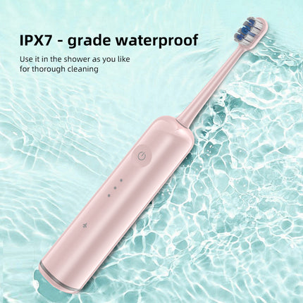 Rechargeable Electric Toothbrush with 6 Cleaning Modes & Wireless Magnetic Charging