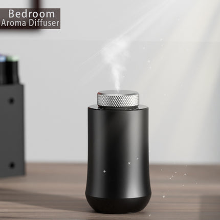 Compact USB Rechargeable Waterless Aroma Diffuser with 4-Color LED Lighting