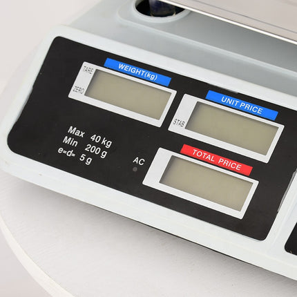 Electronic Bench Table Scale for Fruit & Vegetable Selling – Precise Digital Weighing System