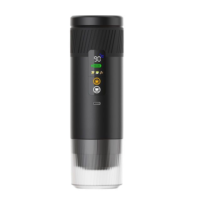 Portable Automatic Espresso Coffee Maker with USB Rechargeable Battery, 20 Bar Pressure Hot and Cold Brew