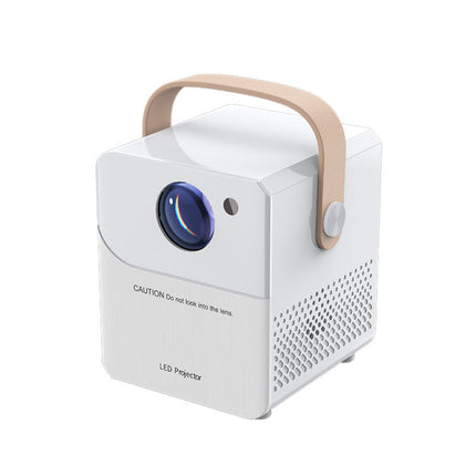 Compact 4K-Compatible Home Theater Projector – Android 11, WiFi, Portable Mini Projector