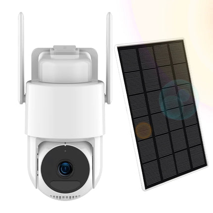 Smart Solar WiFi Surveillance Camera with 3MP HD Video, AI Motion Alerts & Full-Color Night View