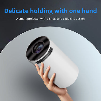 Mini Portable Projector 720P with Android 11, 120ANSI & 180° Swivel Stand