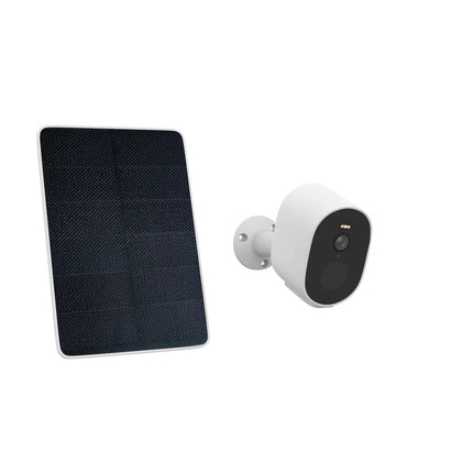 Smart Rechargeable WiFi Security Camera with Motion Alerts, Night Color Vision & Built-In Alarm System