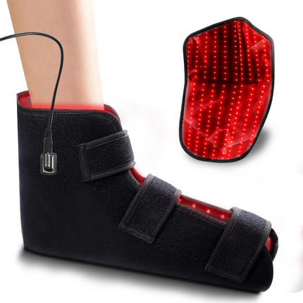 Red & Near-Infrared Light Relaxation Foot Wrap for Toe and Ankle Support