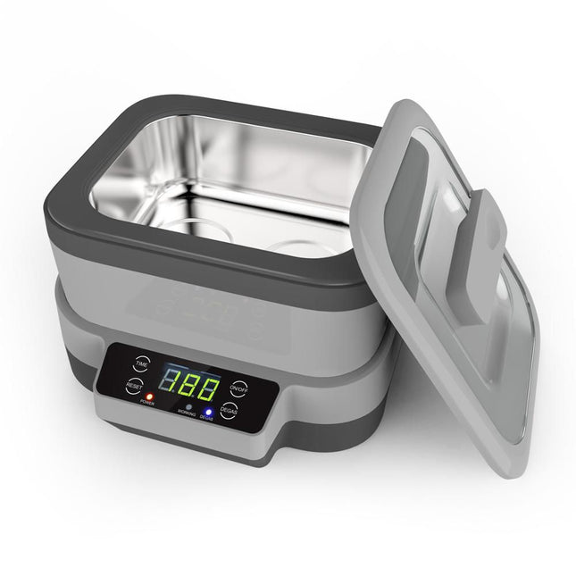 1200ml Ultrasonic Cleaner with Digital Timer Stainless Steel Tank for Jewellery Glasses Watches