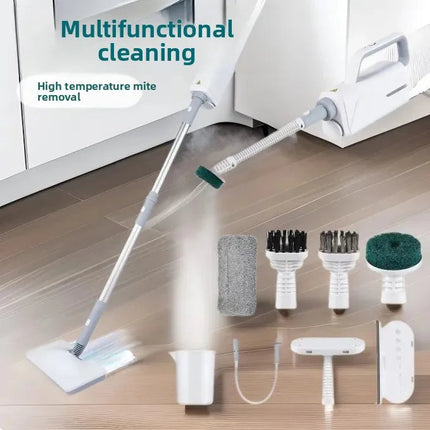 Portable Electric Steam Mop Floor Sanitising Cleaner for Tiles, Timber and Carpet