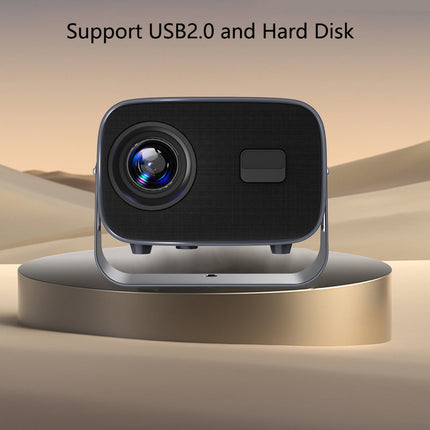 HD Mini Pocket Projector with ARM Cortex-A53, Bluetooth 5.1 and Dual-Band WiFi