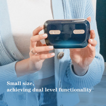 Compact Rechargeable Airflow Assist Device Portable Single Level Breathing Support Personal Use