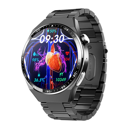 Smart Fitness Tracker Watch with Heart Rate, Blood Pressure, ECG & Activity Monitoring