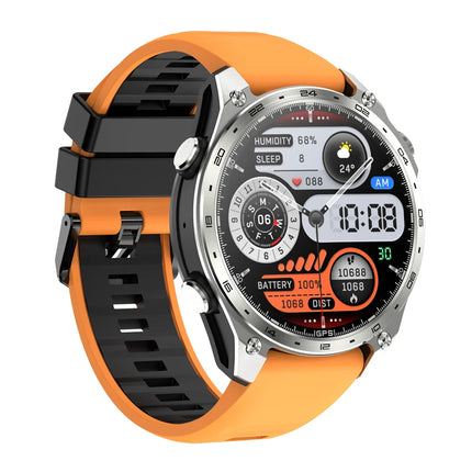 Smart Watch with 1.43" Touch Display, 4GB Storage & 3ATM Water-Resistant Design