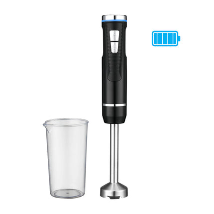 Rechargeable Cordless Hand Blender Set – 8-Speed Control, High-Performance 200W Motor with Whisk & Chopper