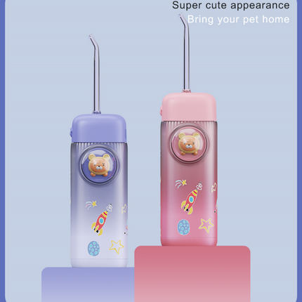 Portable Rechargeable Water Flosser with 2 Cleaning Modes and Detachable 120ml Tank