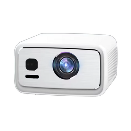 4K-Compatible Full HD LED Projector with WiFi 6 Bluetooth & Built-In Speakers