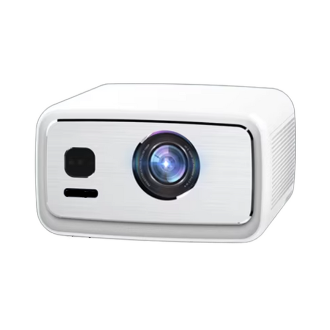 4K-Compatible Full HD LED Projector with WiFi 6 Bluetooth & Built-In Speakers