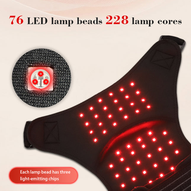 Advanced Red & Near-Infrared Light Relaxation Shoulder Support for Recovery & Comfort