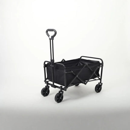 Compact Rolling Utility Wagon for Outdoor Adventures and Easy Transport