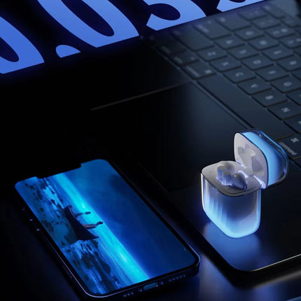 True Wireless Bluetooth Earbuds with Active Noise Reduction Portable Charging Case