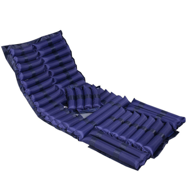 Wellness-Grade Inflatable Nursing Bed Air Mattress with Middle Toilet Section & Replaceable Air Bars
