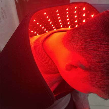Red Light Relaxation Blanket Pad for Neck Shoulder Comfort Relief with 660nm 850nm LEDs