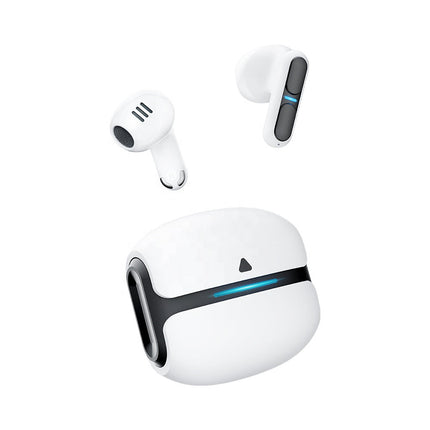 Wireless Bluetooth 5.4 Earbuds with LED Charging Case & Noise Cancellation