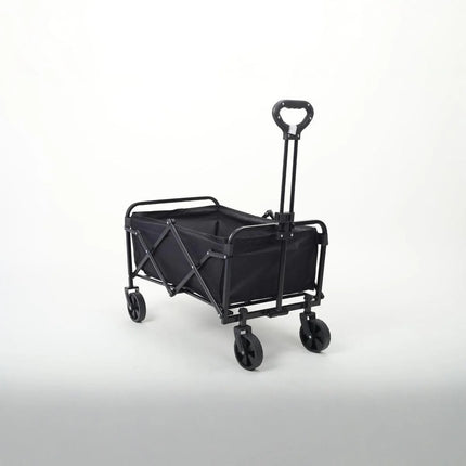 Compact Rolling Utility Wagon for Outdoor Adventures and Easy Transport