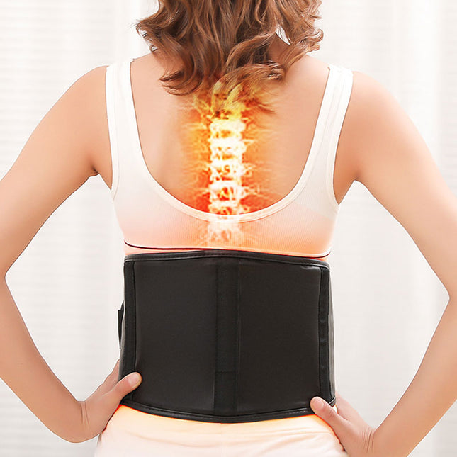 Wireless Electric Heat Belt for Back & Abdomen with Massage Function