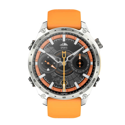 Smart Watch with 1.43" Touch Display, 4GB Storage & 3ATM Water-Resistant Design