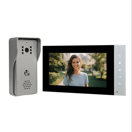 7 Inch LCD Video Door Phone System with Touch Controls & 700P Camera