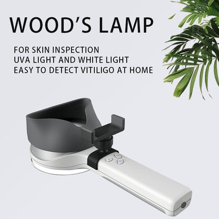 Wellness UV Wood Lamp Magnifier for Skin Diagnosis and Vitiligo Detection