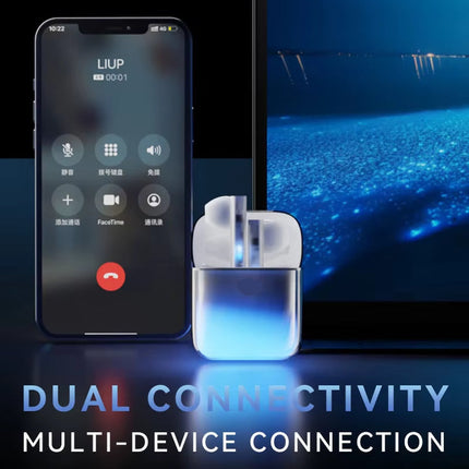 True Wireless Bluetooth Earbuds with Active Noise Reduction Portable Charging Case
