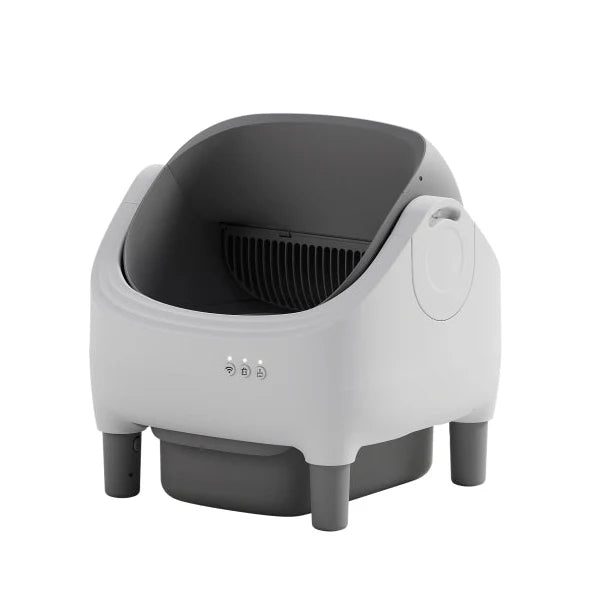 AI-Powered Automatic Cat Litter Box with Smart App Monitoring & Auto Waste Removal