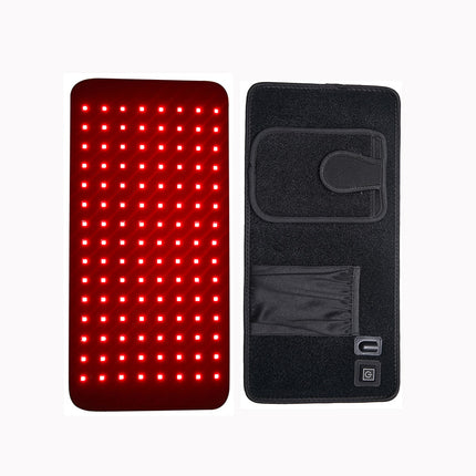 Portable 660nm & 850nm LED Red Light Relaxation Panel 15W with Timer, Dimming and Pulse Control