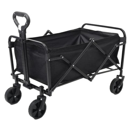 Compact Rolling Utility Wagon for Outdoor Adventures and Easy Transport