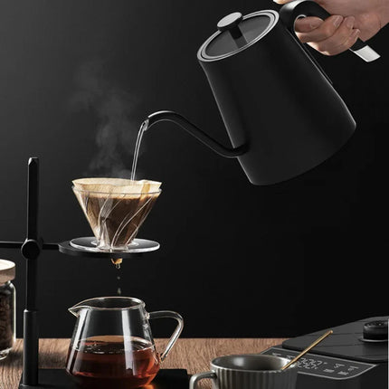 Mini Rapid-Boil Electric Kettle 0.8 Liter, 1200W Power with Steel Inner Body