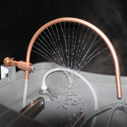 Adjustable 180° Head Spa Waterfall Attachment for Shampoo Bowl Salon Use
