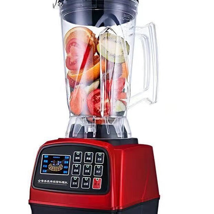 4L Commercial Blender with 2500W Motor and Stainless Steel Container for Smoothies and Food Preparation